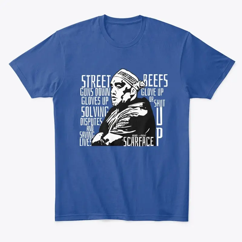 Streetbeefs Scarface - White Text