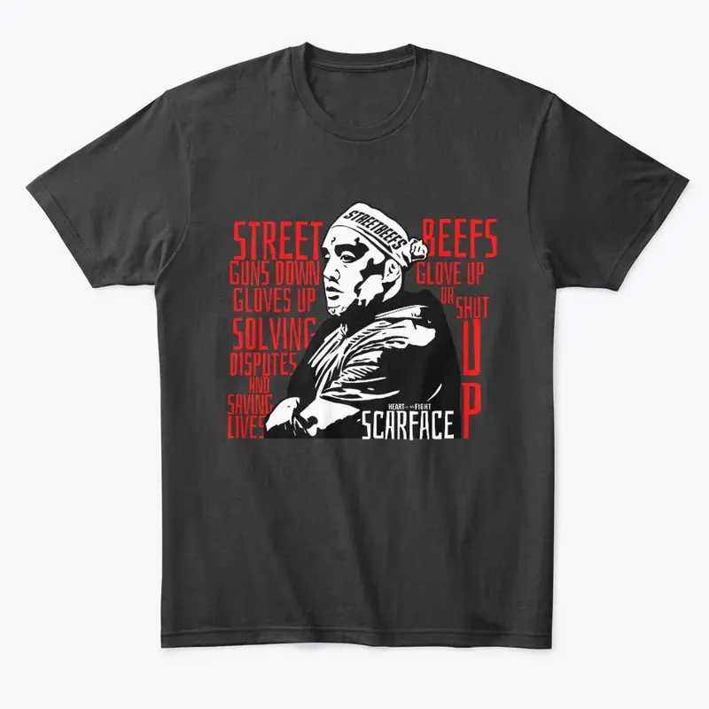 Streetbeefs Scarface - Red Text